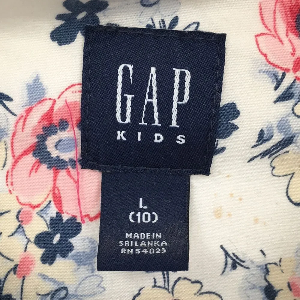 GAP Cream Double-Breasted Short Pea Coat